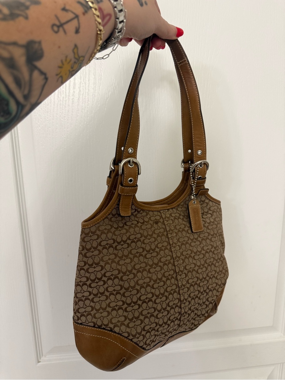 Coach Vintage Y2K Soho Signature Hobo Bag